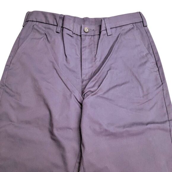 Croft & Barrow BRAND NEW Easy Care Flat Front Navy Blue Khaki Pants - Picture 3 of 9